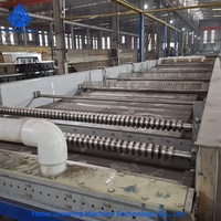 Sans lavage à l'acide Décapage 0 émissions de pollution Fil d'acier métallique Ligne de production galvanisée à chaud Équipement de revêtement de zinc
