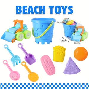 Vente en gros d'ensembles <span class=keywords><strong>de</strong></span> jouets <span class=keywords><strong>de</strong></span> plage unisexes pour enfants MILI avec un design coloré, jouets en plastique pour le sable, pour les <span class=keywords><strong>jeux</strong></span> d'été en <span class=keywords><strong>plein</strong></span> <span class=keywords><strong>air</strong></span> et sur la plage - Product Image 1