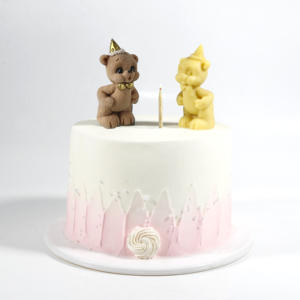 Molde <span class=keywords><strong>de</strong></span> <span class=keywords><strong>Silicona</strong></span> 3D para Oso Adorable en Posición Elevada - Fondant, Decoración <span class=keywords><strong>de</strong></span> Pasteles, Fabricación <span class=keywords><strong>de</strong></span> Velas - Product Image 5