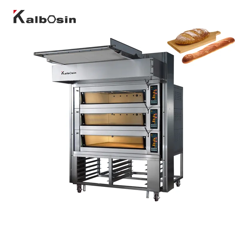 Chuyên Nghiệp Sang Trọng Phong Cách Châu Âu Điện Baking Sàn Lò Với Bàn Ủi Hơi Nước Đá Ống Loader, Ý Sàn Lò Tải Tự Động