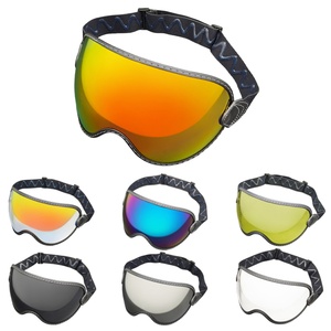 Visière universelle vintage pour casque de moto, protection relevable, accessoires pour casques de moto - Product Image 1