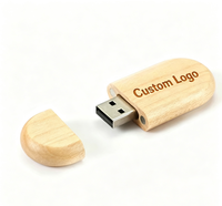 Logo Kustom Otg 64gb 256gb 1tb 2tb Flashdisk Kayu Bambu 2tb 3.0 2.0 16gb Flashdisk USB Promosi Bisnis U Disk