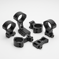 Support de viseur laser en aluminium 7075 poli, usiné à haute vitesse pour pièces de précision
