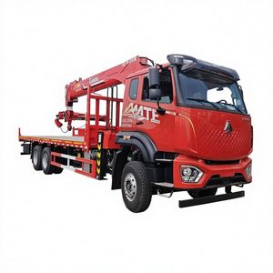 Camion-grue Sinotruk Mate 6*4, 14T, flèche à 5 sections pour la construction de ponts routiers, levage et transport - Product Image 1