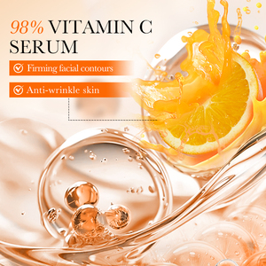 Sérum Masque de Soin Multi-Peptides VC Lyophilisé pour le Remplissage des Joues, Anti-Rides, Raffermissant, Hydratant, Anti-Âge, 4 pièces + 35ml - Product Image 3