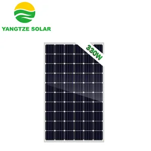 양쯔강 300 310 320 330 와트 monocrystalline 60 셀 태양 전지 패널