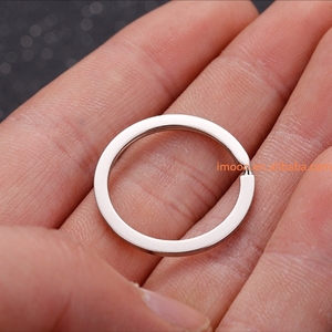 Factory Price <strong>Keyring</strong> Split <strong>Ring</strong> 25mm 30mm 28mm Multi Size Metal Good Quality Key <strong>Ring</strong> for Keychain Making Parts Diy Accessories - Product Image 4