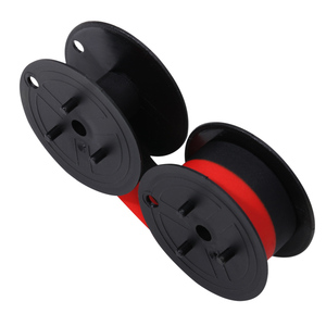 Ruban de machine à écrire à double bobine GR24 noir/rouge compatible avec l'usine, pour calculatrices EPSON GR41 GR42 <span class=keywords><strong>CANON</strong></span> EP102 MP11DX MP1210D - Product Image 3