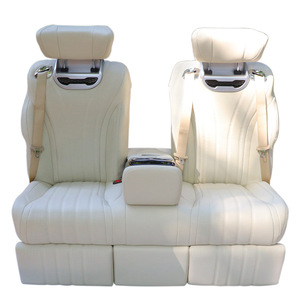 Asiento Aero para Auto con Ventilación y Calefacción para Asiento Trasero de Van Comercial, Plegable a Cama, Interior de Cuero Napa - Product Image 5