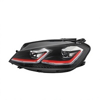 Kit de modernisation des phares Volkswagen Golf 7.5 (2017-2020) : Lentilles de projecteur LED haute performance et feux de jour halogènes OLIVER