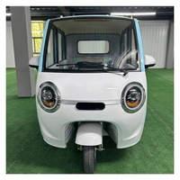 Voiture électrique mini polyvalente, sièges arrière pliables rapidement, feux arrière LED, moteur 50 kW, batterie lithium-ion, autonomie 101-200 km, couleur personnalisée