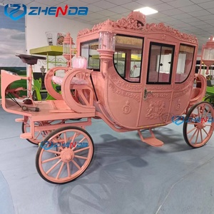 Popular Horse Carts and Carriages for Sale/ Electric Horse Drawn Carriage/Transport <b>Cars</b> Horses - Product Image 2