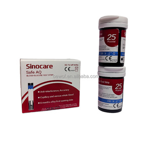 ราคาของแผ่นทดสอบระดับน้ำตาลในเลือด <span class=keywords><strong>Sinocare</strong></span> <span class=keywords><strong>Safe</strong></span> AQ Smart - Product Image 6
