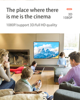 Écran de projection pliable portable à haute densité de 92 à 200 pouces Écran de projection 16:9 avec enroulable pour projecteur 4K/8k