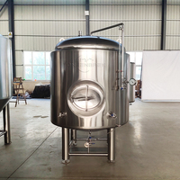 Cuve à bière horizontale BBT en acier inoxydable 500L 600L 800L pour le stockage de la bière