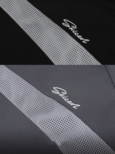 Mt2736 Niche Xu Hướng Phong Cách Mới Biểu Tượng Tùy Chỉnh Đồ Họa Phân Khúc Chắp Vá Lưới Mùa Hè Áo Sơ Mi Nam Áo Sơ Mi Giản Dị - Product Image 4