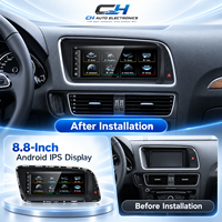 Pour Audi Q5, système multimédia vidéo 2,4 GHz, Android 15, Snapdragon 680 6225, CarPlay sans fil, Android Auto, GPS, Navi, Bluetooth