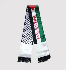 24-giờ vận chuyển hàng tồn kho 100D Polyester 3x5ftfree palestine cờ khăn palestinian cờ palestine khăn cờ