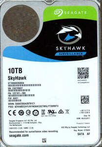 ST10000vx0004 Skyhawk 10 To 6 Gb/s 7200RPM 3.5 "Disque dur SATA - Product Image 5