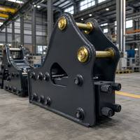 Casse-roche hydraulique fiable de type triangle latéral SB100 pour excavatrice de 38 tonnes