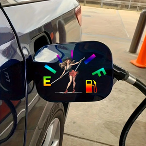 Adesivo de Carro Engraçado de Alto Consumo de Combustível, Decalque Refletivo Personalizado para Tanque de Combustível, Adesivos de Vinil para Carro - Product Image 3