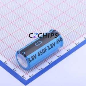 Condensador de Iones de Litio SLA3R8L4571635, Componente de Orificio Pasante (THT), P=7.5mm 450F -10%~+30% 3.8V 50mOhm - Product Image 1