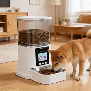 Comedero Inteligente para Mascotas al por Mayor OEM, Dispensador Automático de Comida para Perros y Gatos, Ajustable, Platos y Comederos para Mascotas - Product Image 1