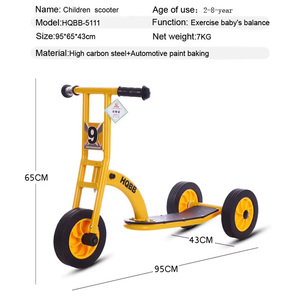 Vente en gros d'usine, scooter <span class=keywords><strong>à</strong></span> <span class=keywords><strong>trois</strong></span> <span class=keywords><strong>roues</strong></span> en acier <span class=keywords><strong>à</strong></span> haute teneur en carbone, vélo d'équilibre pour enfants, pour la maison, la maternelle et l'extérieur - Product Image 3