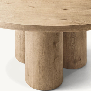 أثاث غرفة طعام مزرعة مخصص من المصنع ، جولة أو 6 مقاعد فاخرة - Product Image 2