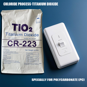 Titan dioxide <span class=keywords><strong>rutile</strong></span> <span class=keywords><strong>TiO2</strong></span> độ tinh khiết cao công nghiệp CR223, tỷ lệ <span class=keywords><strong>rutile</strong></span> 99,8%, dùng làm nguyên liệu tổng hợp cho chất liệu PC - Product Image 2