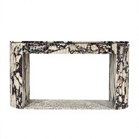 Table d'entrée multifonctionnelle en marbre Calacatta Viola de Cammy Stone, design italien minimaliste, pour la maison, la villa, l'hôtel
