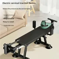 Table d'inversion électrique pour traction cervicale et lombaire, équipement de fitness pour soulager les douleurs dorsales, lit de relaxation par traction
