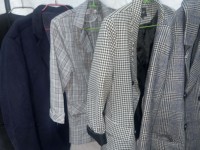 Ballots de vêtements d'hiver usagés en gros, assortiment mixte homme/femme pour revendeurs