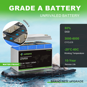 بطاريات ليثيوم أيون Lifepo4 12 فولت 24 فولت 36 فولت 48 فولت 72 فولت 40ah 60ah 100ah 150ah 200ah 300ah بطارية ليثيوم فوسفات الحديد - Product Image 3