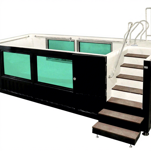 20ft 40ft High Quality Customized Size Factory Price Steel Shipping Container Pool