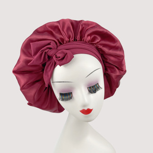 Gorro de Dormir Casual de Seda Ajustable de Alta Calidad para <span class=keywords><strong>Mujer</strong></span> con Gorro para Rizos - Product Image 6