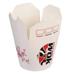Caja de <span class=keywords><strong>Pasta</strong></span> de fideos Ramen japonesa china, productos con impresión personalizada para Go, taza de embalaje - Product Image 5