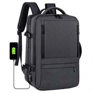 Waterproof Expend Design Custom Material Usb Port Business Travel Large Capacity Laptop Bag <b>Men</b> <b>Backpack</b> - Product Image 3