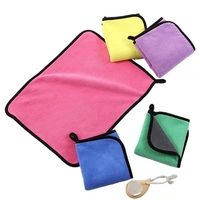 Serviettes de détail Auto Super sèches et absorbantes pour voitures/intérieur réutilisable-serviette en microfibre pour voiture