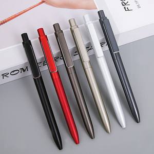 Stylos publicitaires personnalisés de haute qualité en gros, stylos gel en plastique pressés de 0,5 mm avec recharge de grande capacité pour les cadeaux de marque - Product Image 1