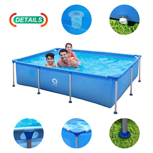 Avenli 17805 Durable 258cm x 179cm x 66cm Famille Rectangulaire Piscine PVC Matériel avec Cadre Métallique pour Adulte - Product Image 3