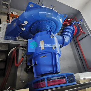1MW energía libre Horizontal <span class=keywords><strong>Francis</strong></span> Hydro turbina <span class=keywords><strong>1000kW</strong></span> generador síncrono de CA sin escobillas fuente de energía renovable - Product Image 3