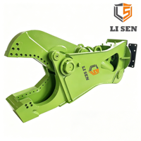 Cisaille hydraulique compacte LISEN Eagle adaptée aux excavatrices moyennes et grandes (5-40 tonnes) - Garantie 1 an