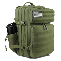 Mochila Táctica Impermeable Trailpop de Gran Capacidad con Sistema Molle, Bolsa Desmontable para Equipo de Campo, para Expediciones