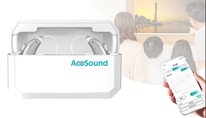 Acosound RIC-C 8-kanaals Hete Nieuwe Draadloze Bluetooth Digitale Programmeerbare App-Bediening Oplaadbare Slimme Hoortoestellen - Product Image 6