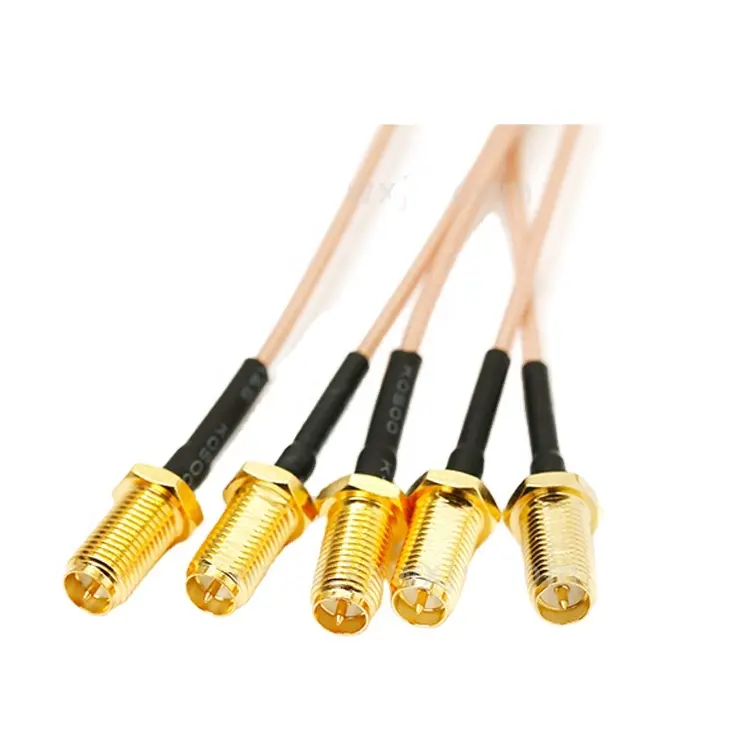 Factory RG178 jumper line ipex pigtail antenna coaxial cables SMA to IPEX wifi antenna pigtail cable