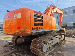 รถขุดไฮดรอลิกขนาดใหญ่ Hitachi ZX210 มือสอง 21 ตัน รุ่นดั้งเดิม ZX210LC-5G ZX210-6A เครื่องยนต์ Isuzu พร้อมอุปกรณ์เสริมฟรี - Product Image 4
