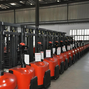 Nuevo apilador eléctrico de 3 toneladas, soporte para montacargas de batería, 1000-2000kg, palé de elevación para peatones, Paseo de 2000m - Product Image 5