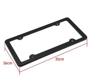 Marco de Matrícula de Aluminio con Especificaciones Estadounidenses, Personalización Popular de Matrículas - Product Image 3