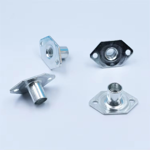 Tuerca hexagonal con brida, métrica, de acero, zincada, clase 8.8, rosca estándar, diámetro de la tapa de 10 mm - Product Image 4